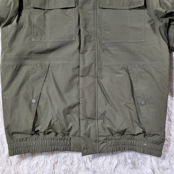 L.L. Bean Men's Baxter State Green Jacket - Size Large - Picture 3 of 16